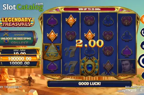 Οθόνη4. Legendary Treasures Κουλοχέρης