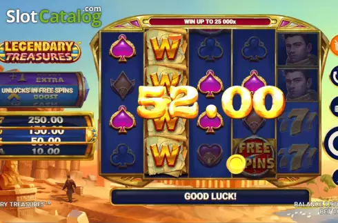 Οθόνη5. Legendary Treasures Κουλοχέρης