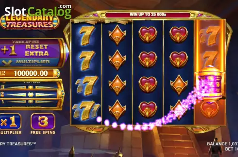 Οθόνη8. Legendary Treasures Κουλοχέρης