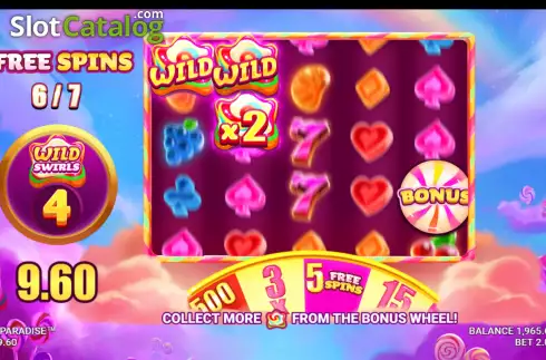 Οθόνη8. Candy Paradise Κουλοχέρης