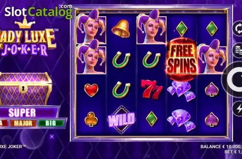 Οθόνη3. Lady Luxe Joker Κουλοχέρης