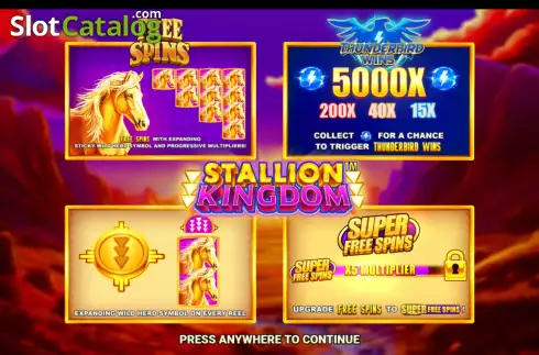 Οθόνη2. Stallion Kingdom Κουλοχέρης