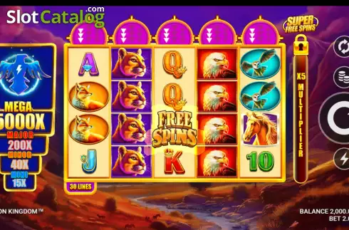 Οθόνη3. Stallion Kingdom Κουλοχέρης