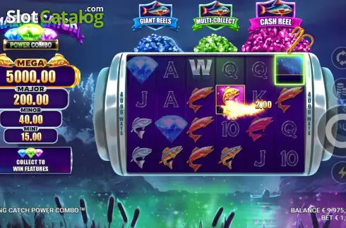 Οθόνη4. Amazing Catch Power Combo Κουλοχέρης 