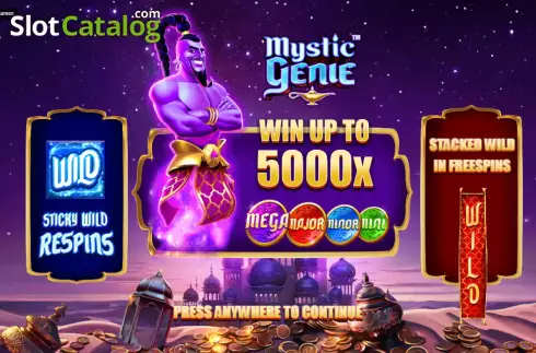 Οθόνη2. Mystic Genie Κουλοχέρης