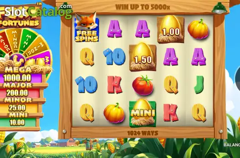Οθόνη2. Foxy Fortunes Κουλοχέρης