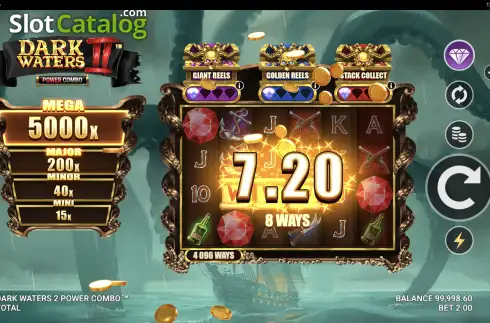 Οθόνη3. Dark Waters 2 Power Combo Κουλοχέρης