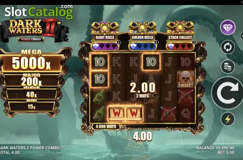Οθόνη4. Dark Waters 2 Power Combo Κουλοχέρης