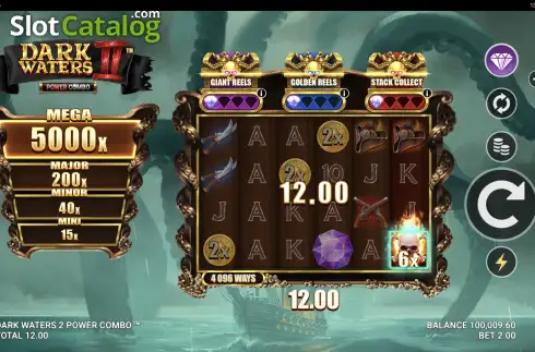 Οθόνη7. Dark Waters 2 Power Combo Κουλοχέρης