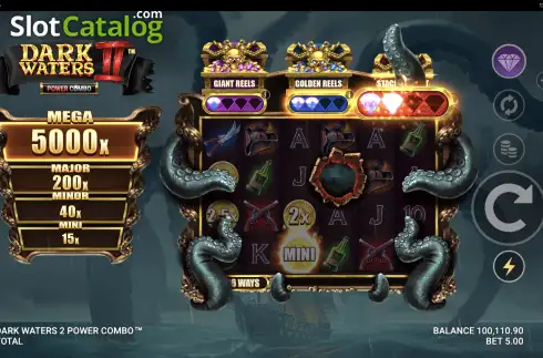 Οθόνη8. Dark Waters 2 Power Combo Κουλοχέρης