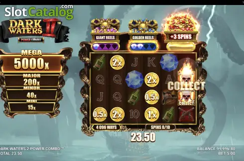 Οθόνη9. Dark Waters 2 Power Combo Κουλοχέρης