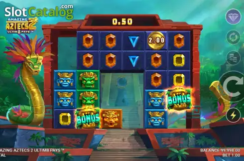 Οθόνη3. Amazing Aztecs 2 Ultim8 Pays Κουλοχέρης 