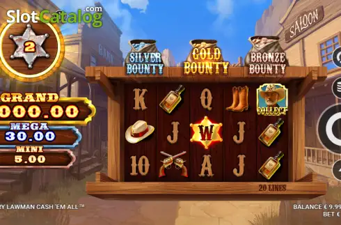 Οθόνη2. Legendary Lawman Cash 'Em All Κουλοχέρης