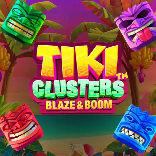 Tiki Clusters Blaze & Boom Λογότυπο