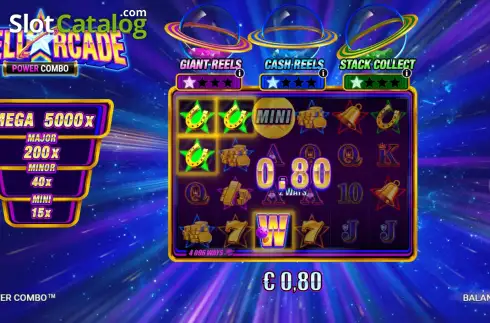 Οθόνη3. Stellarcade Power Combo Κουλοχέρης