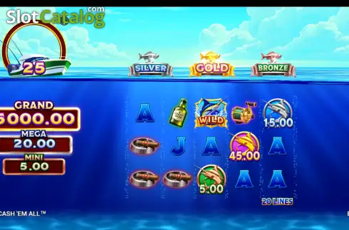 Οθόνη2. Legendary Fisherman Cash 'Em All Κουλοχέρης