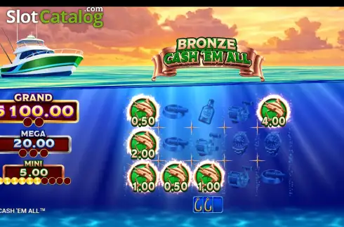 Οθόνη3. Legendary Fisherman Cash 'Em All Κουλοχέρης