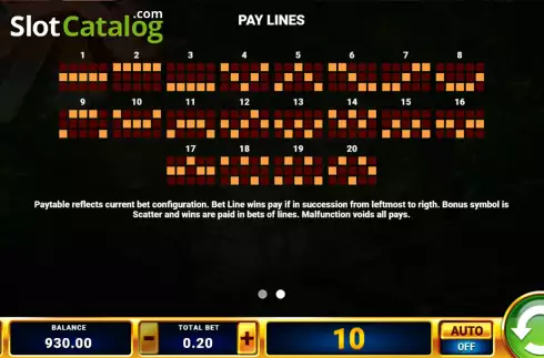 Οθόνη6. Aztec Wheel (Justplay) Κουλοχέρης