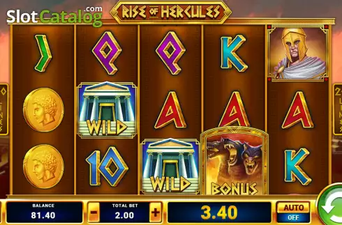 Οθόνη3. Rise of Hercules Κουλοχέρης
