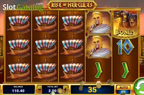 Οθόνη4. Rise of Hercules Κουλοχέρης