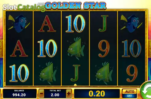 Οθόνη3. Golden Star (Justplay Gaming) Κουλοχέρης