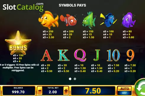 Οθόνη5. Golden Star (Justplay Gaming) Κουλοχέρης
