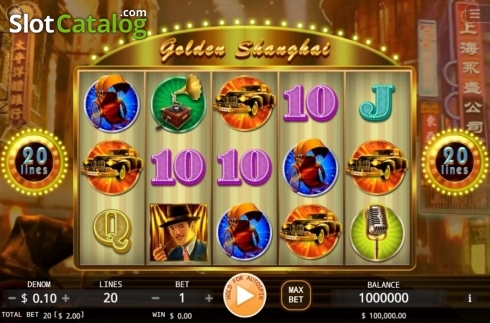 Οθόνη2. Golden Shanghai Κουλοχέρης 