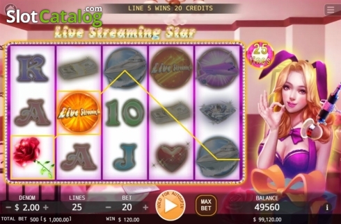 Οθόνη3. Live Streaming Star Κουλοχέρης
