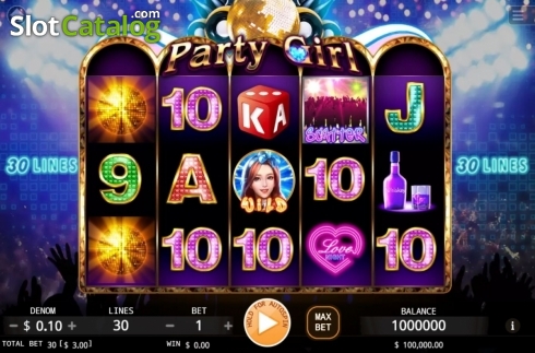 Οθόνη2. Party Girl Κουλοχέρης