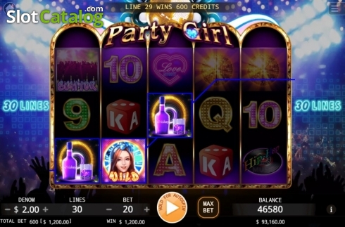 Οθόνη4. Party Girl Κουλοχέρης