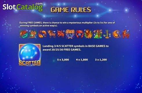Οθόνη6. Horoscope (KA Gaming) Κουλοχέρης