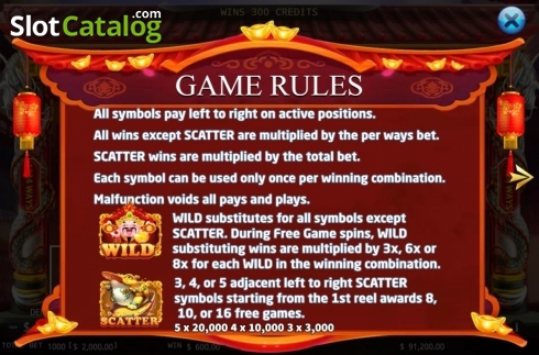 Οθόνη5. Cai Yuan Guang Jin (KA Gaming) Κουλοχέρης 