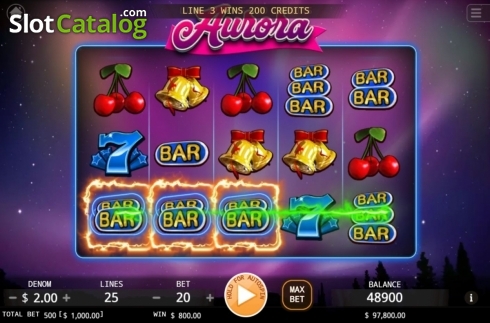 Οθόνη3. Aurora (KA Gaming) Κουλοχέρης