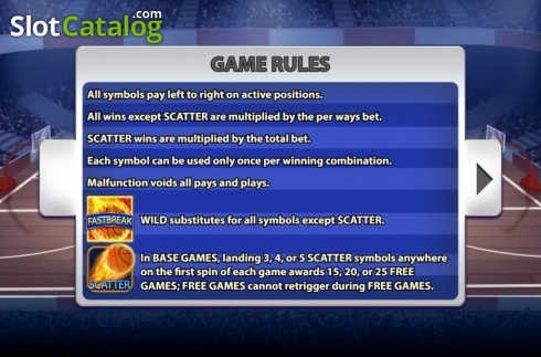 Οθόνη4. Fastbreak Κουλοχέρης 