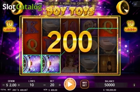 Οθόνη3. Boy Toys Κουλοχέρης