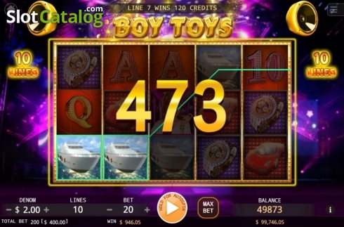 Οθόνη4. Boy Toys Κουλοχέρης