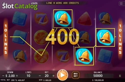 Οθόνη3. Candy Storm Κουλοχέρης 
