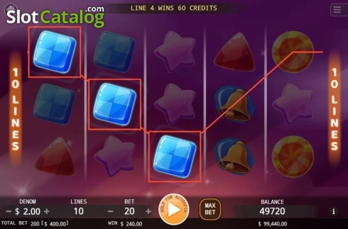 Οθόνη4. Candy Storm Κουλοχέρης 