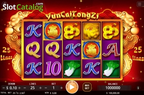 Οθόνη2. Yun Cai Tong Zi Κουλοχέρης