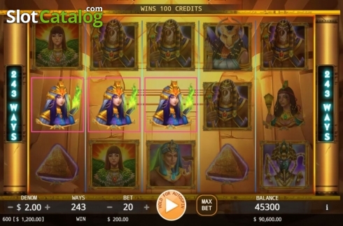 Οθόνη3. Egyptian Mythology (KA Gaming) Κουλοχέρης