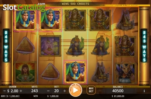 Οθόνη4. Egyptian Mythology (KA Gaming) Κουλοχέρης