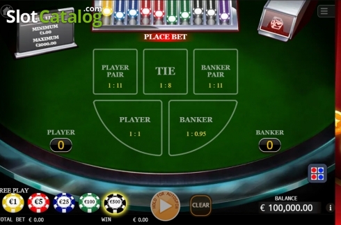 Οθόνη2. Baccarat (KA Gaming) Κουλοχέρης
