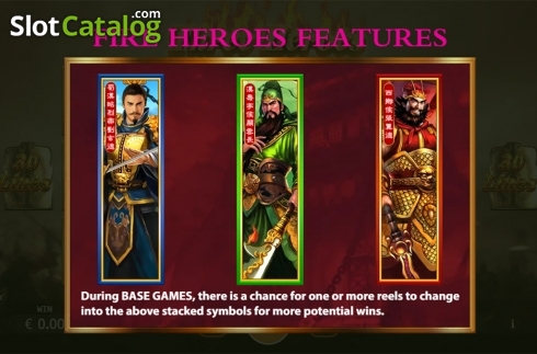 Οθόνη8. Three Heroes Κουλοχέρης