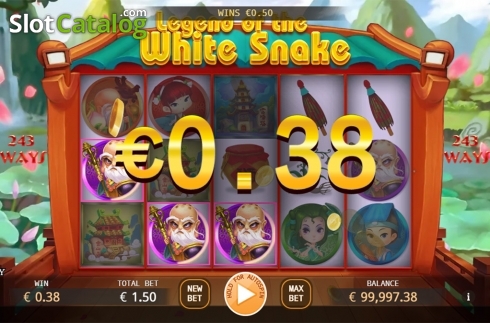Οθόνη3. White Snake Legend Κουλοχέρης 
