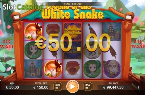 Οθόνη4. White Snake Legend Κουλοχέρης 