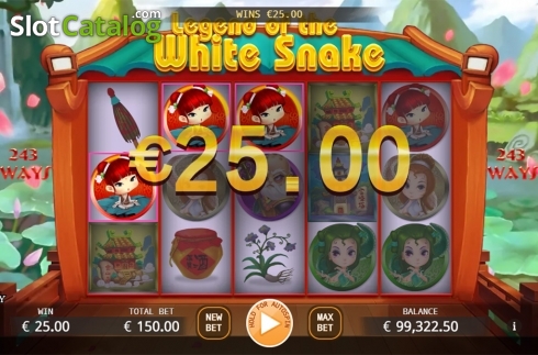 Οθόνη5. White Snake Legend Κουλοχέρης 