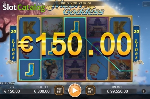 Οθόνη3. Moon Goddess (KA Gaming) Κουλοχέρης