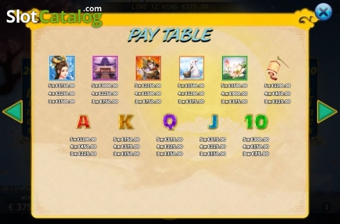 Οθόνη7. Moon Goddess (KA Gaming) Κουλοχέρης