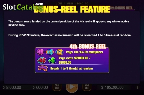 Οθόνη6. Bonus Mania (KA Gaming) Κουλοχέρης