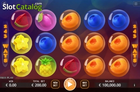 Οθόνη2. Bubble Double Κουλοχέρης 